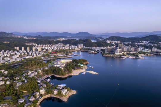 航拍千岛湖风景区