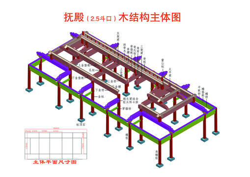 古建木结构主体图解