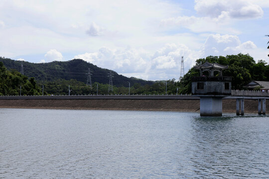 惠州红花湖水库大坝