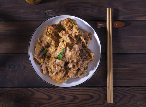 中式美食米粉蒸肉