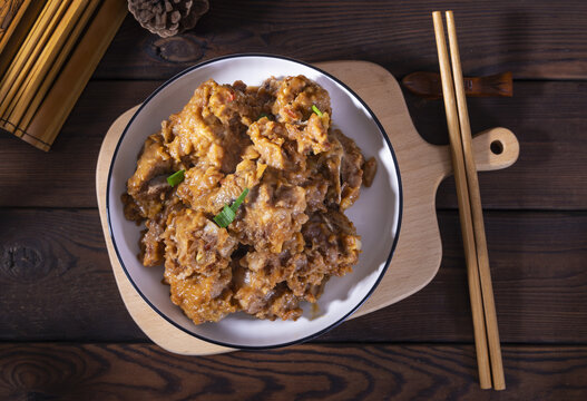 中式美食米粉蒸肉