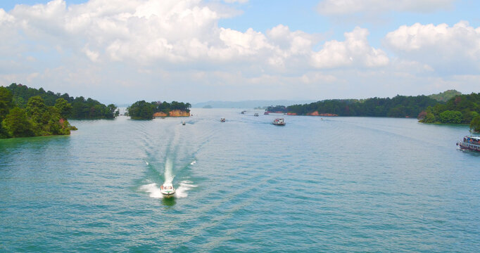 河源市万绿湖码头