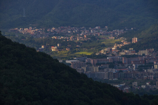 泉州南安山村俯拍