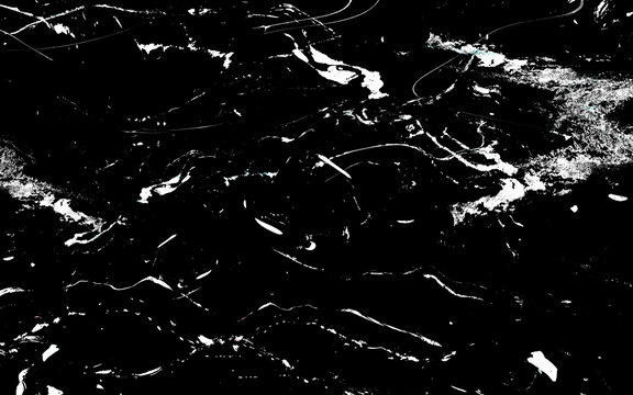 黑白抽象意境简约山水