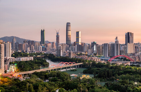 深圳罗湖夜景