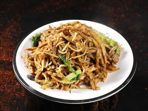 炒饼丝