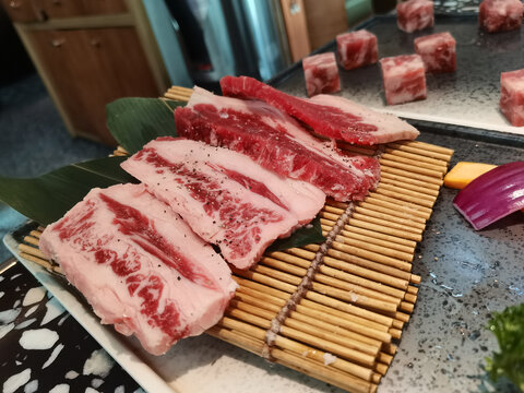 雪花牛肉