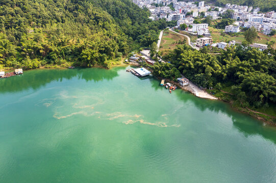 红水河大化百马渡口