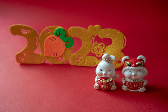 2023年新年兔年春节