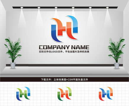 HL字母LOGO