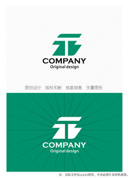 ZT字母logo