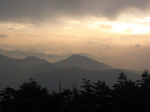 峨眉山风景