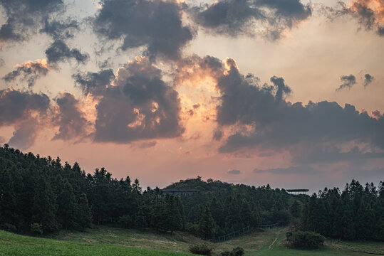 夕阳晚霞