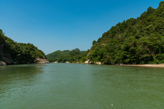 崀山漂流景区