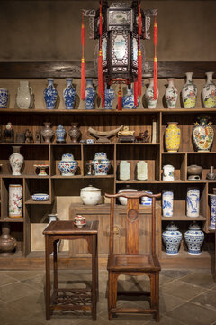 老上海瓷器店铺
