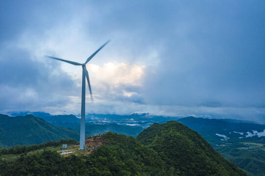 台山隆文风车山