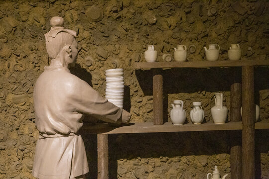 古代陶瓷制作作坊