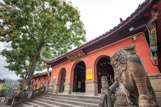 重庆华岩寺建筑景观风光