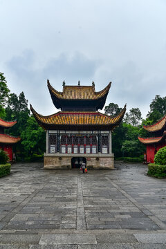 南岳大庙内部寺庙