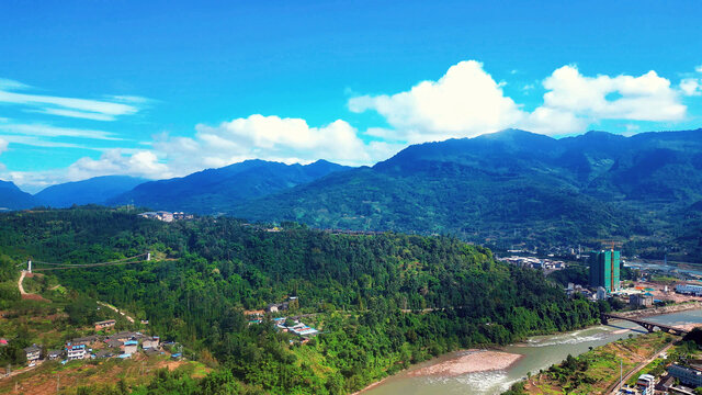 兰家山吊桥梓橦宫石拱桥