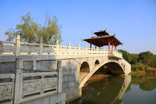 武汉东湖落雁景区