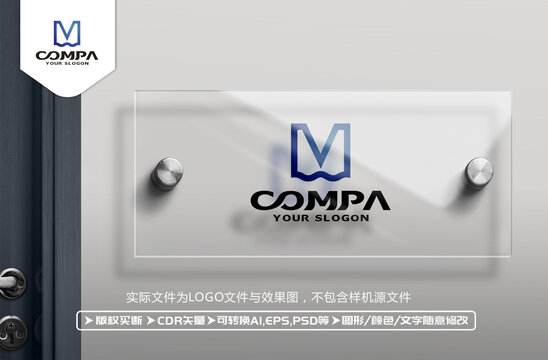 M字母标志M字母LOGO