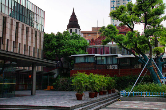 上海音乐学院校园风景