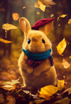 秋天的兔子