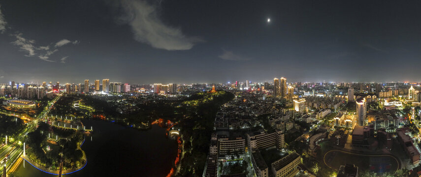 南海千灯湖夜色