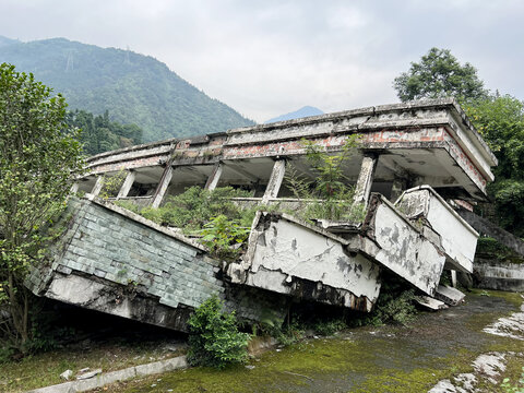 汶川大地震遗址