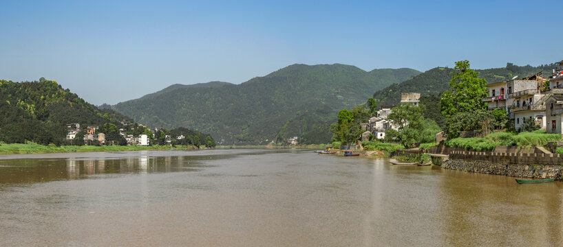 新安江山水画廊全景图