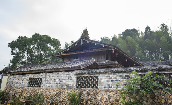 苍南碗窑古村景区老房子