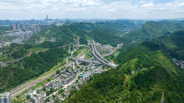 贵阳黔灵山大景