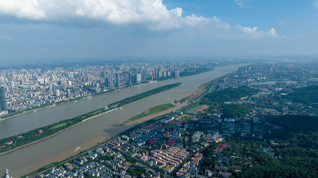 长沙湘江大景