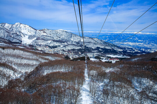 日本藏王山滑雪场