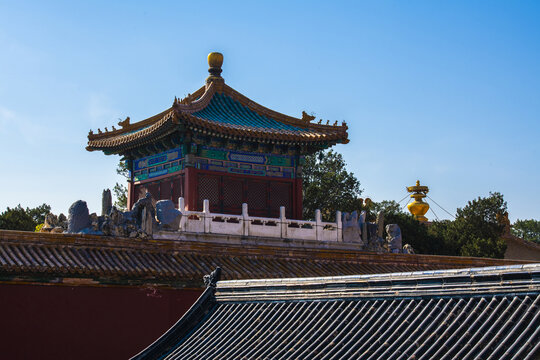 北京故宫御景亭