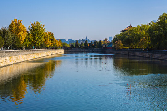 北京故宫筒子河