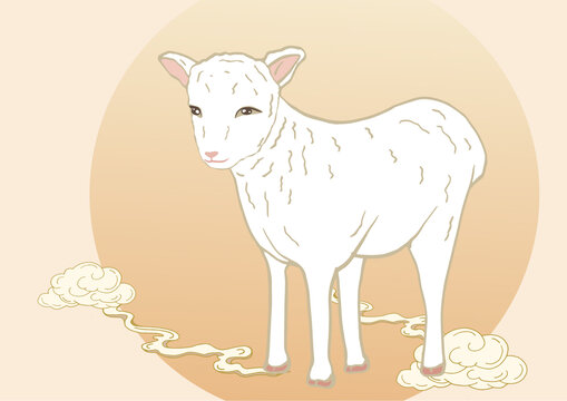 羊插画