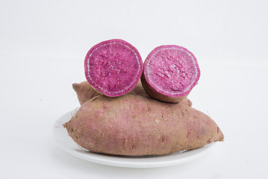 紫薯地瓜生紫薯