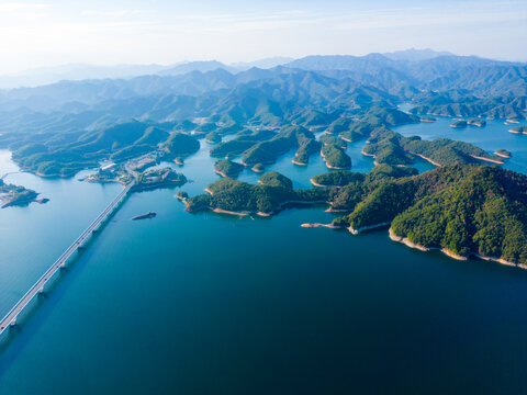 千岛湖航拍风景