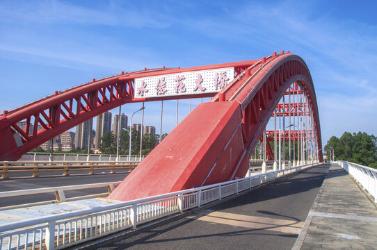 水仙花大桥建筑景点