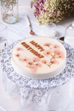 樱花水晶蛋糕