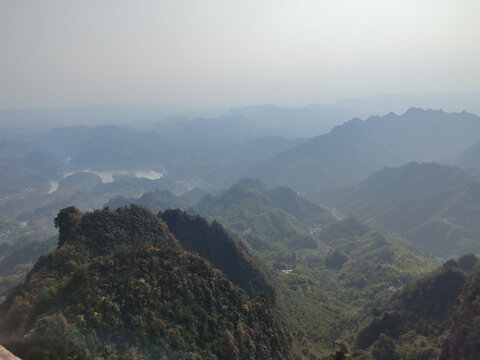 张家界武陵源宝峰山