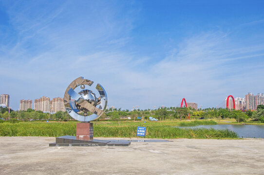 漳州国际雕塑园数字地球雕塑