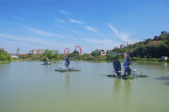 漳州南湖生态公园景观