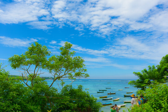 巴厘岛蓝梦岛海景