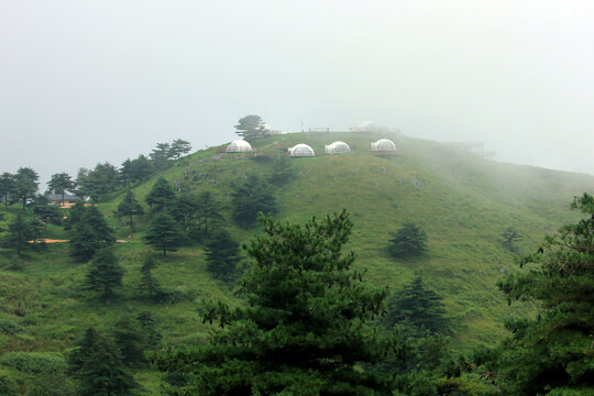 百里荒露营基地