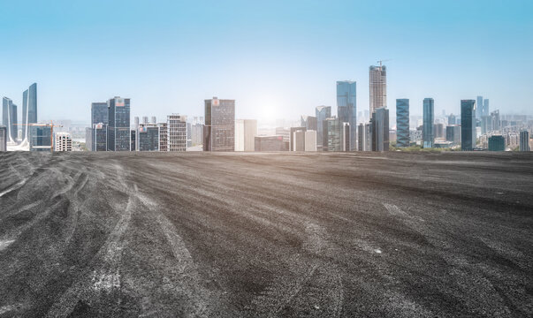 道路交通和现代建筑