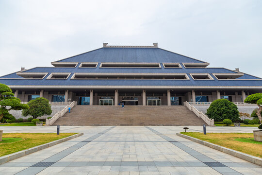 湖北省博物馆展厅展馆大楼外景