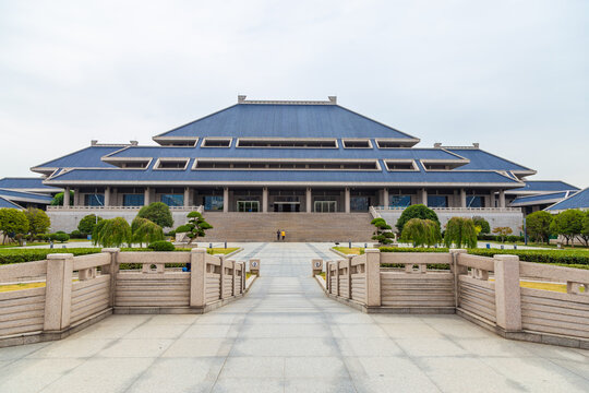 湖北省博物馆展厅展馆大楼外景